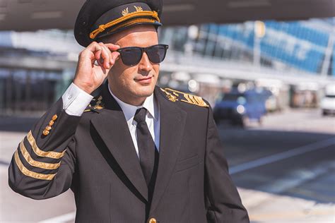 a pilot with cool sunglasses